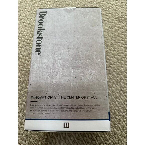 NIB Brookstone | Glow Tone Water Resistant Wireless LED Speaker - Picture 4 of 6